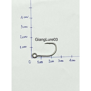 Lưỡi đơn gắn mồi lure Bkk