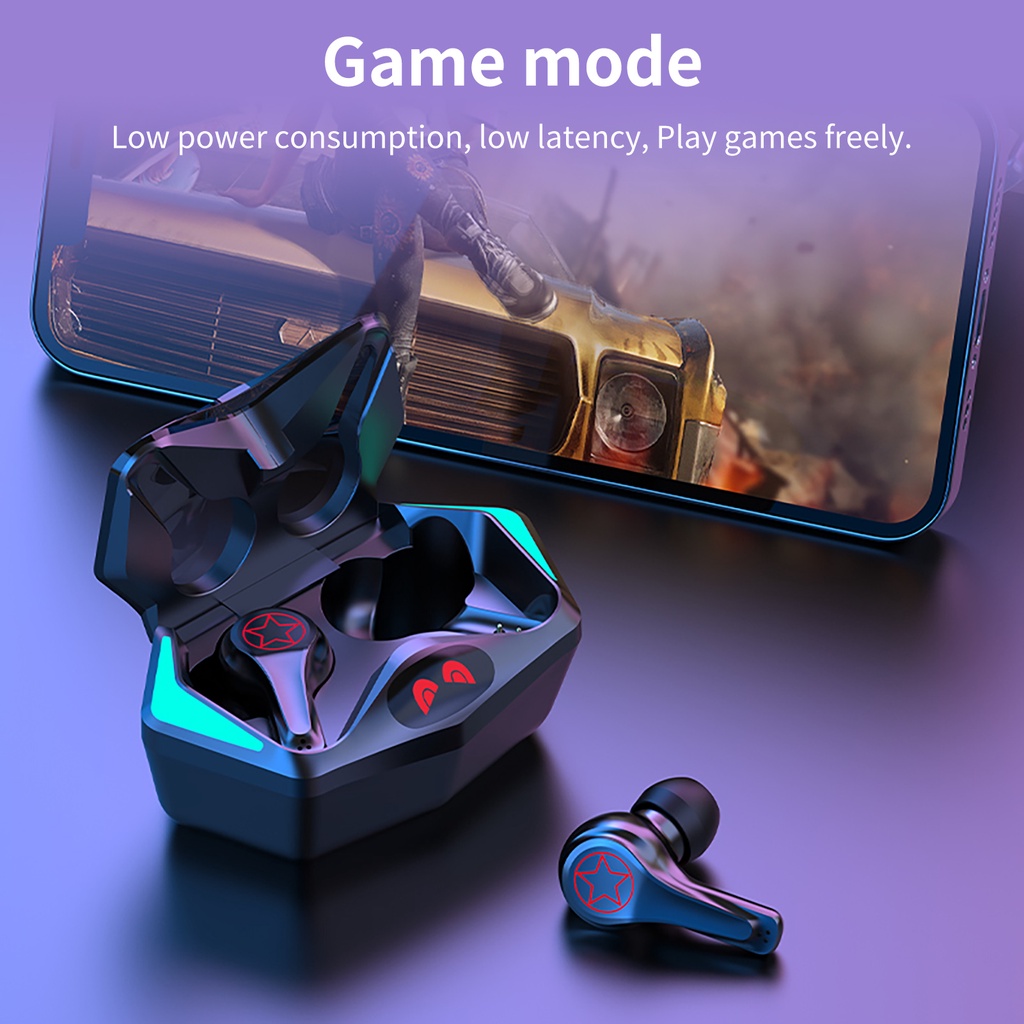 Tai nghe chơi game không dây S500 tốc độ cao tần số thấp