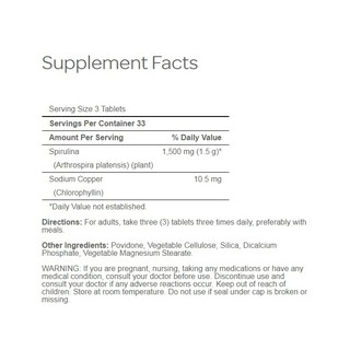 Thực phẩm chức năng Puritan's Pride Spirulina 500mg