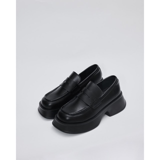6231a - giày ashyon platform loafer