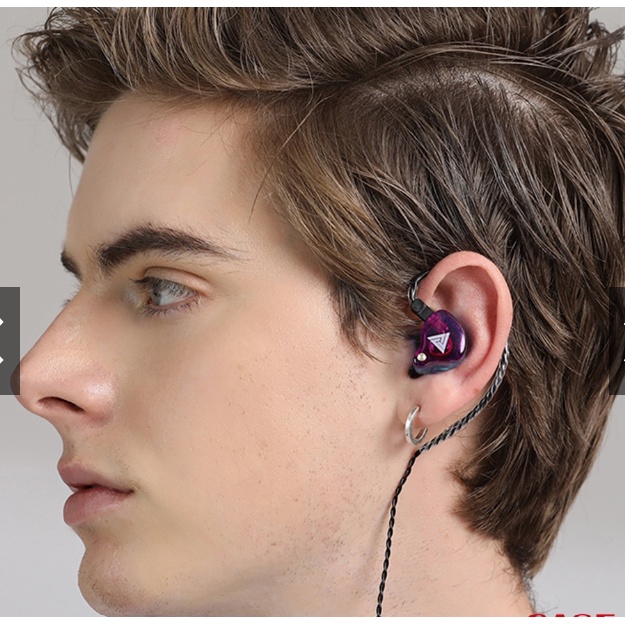 Tặng 1Đ Bao Tay Chơi Game - Tai Nghe Gaming In Ear Nhét Tai QKZ AK6 EDM Có Dây Có Mic Chống Ồn Jack 3.5mm Cho Điện Thoại
