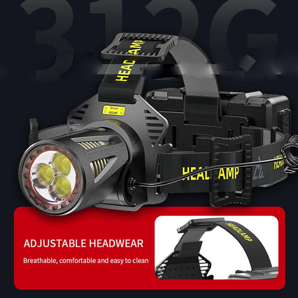 YEW Đèn Pha Laser Ánh Sáng Trắng XHP360 XHP50 30W Chuyên Dụng Cho Xe Đạp Leo