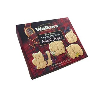 Bánh quy bơ giòn Short Bread hình thú Animal hiệu Walkers – hộp 175g