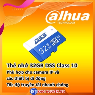 Thẻ nhớ 32GB DSS Class 10