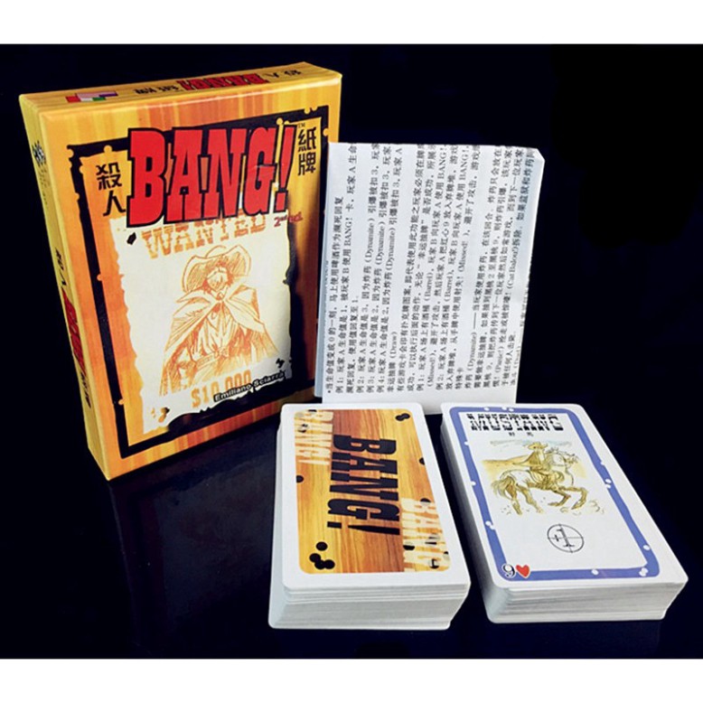 Sale 69% Bang Board Game Bài Bang Board game chất lượng cao, BANG Giá gốc 102000đ- 122B102