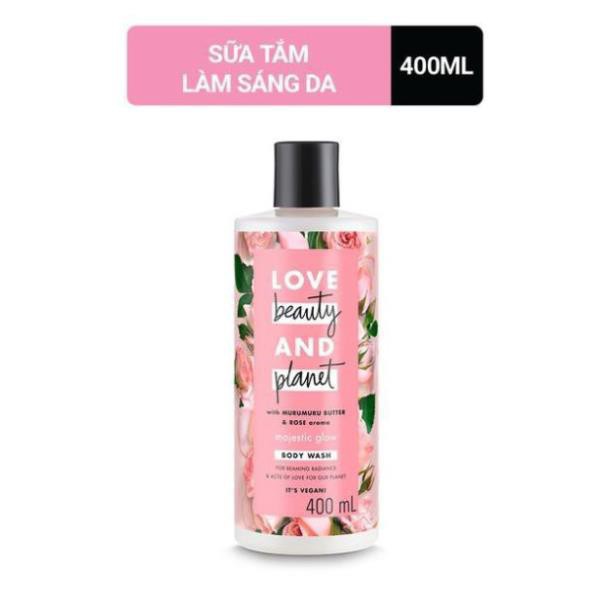 hoahoa-    Sữa tắm sáng da rạng rỡ Love Beauty And Planet Majestic Glow 400ml/chai