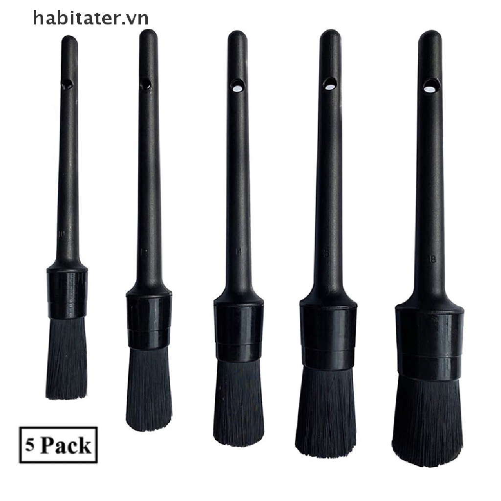 Set 5 Cọ Vệ Sinh Xe Ô Tô Tiện Lợi