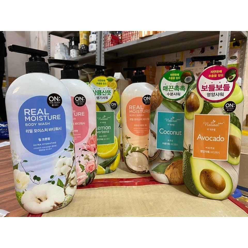 Sữa tắm On the body Natural phiên phản mới về đủ 6 màu | BigBuy360 - bigbuy360.vn