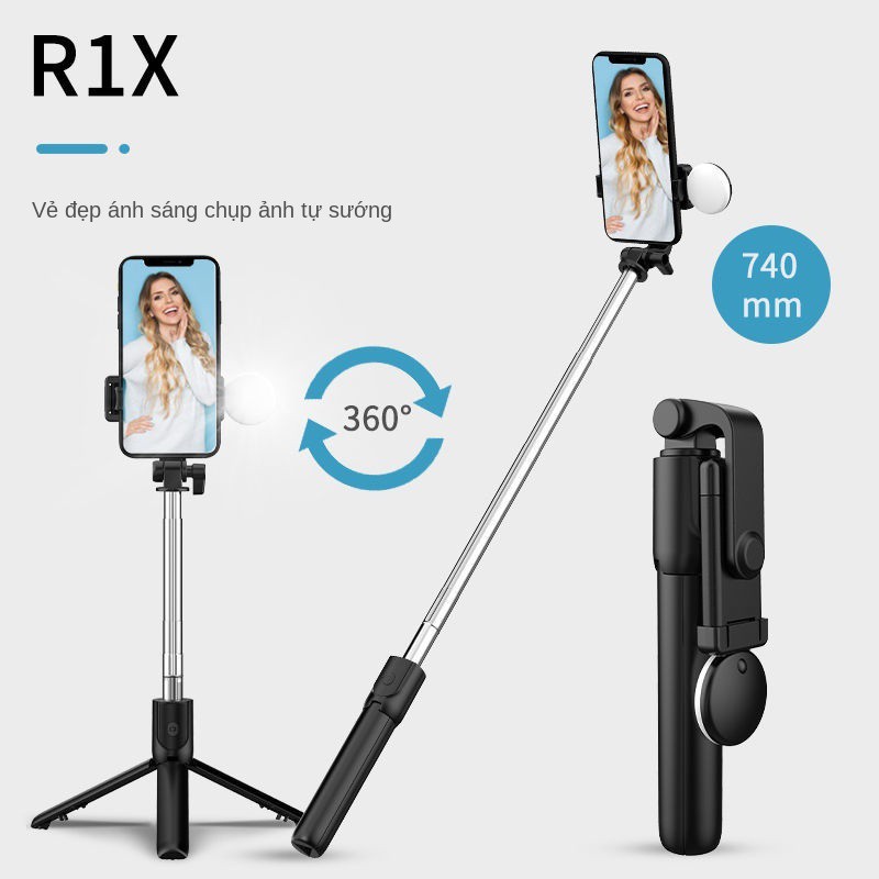 camera selfie stick bluetooth di động tạo tác phát sóng trực tiếp chống rung máy ảnh gimbal cầm tay đa năng ổn định