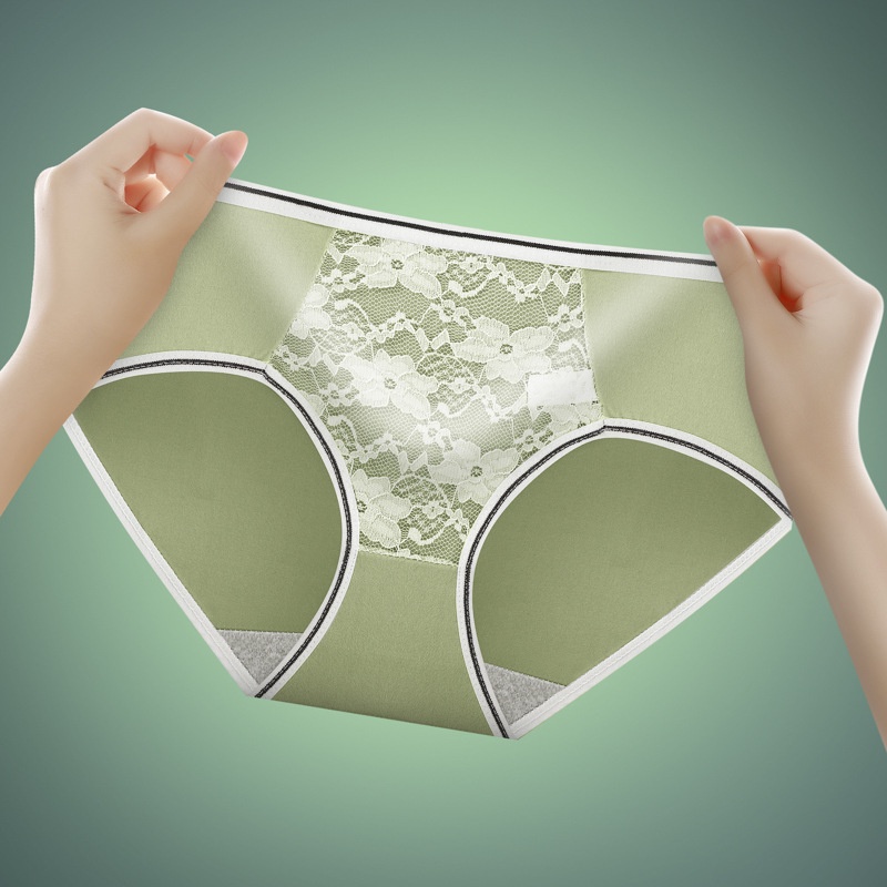 Quần lót nữ phối ren cotton kháng khuẩn nâng mông sexy quần chíp nữ Sumio_offical QL017