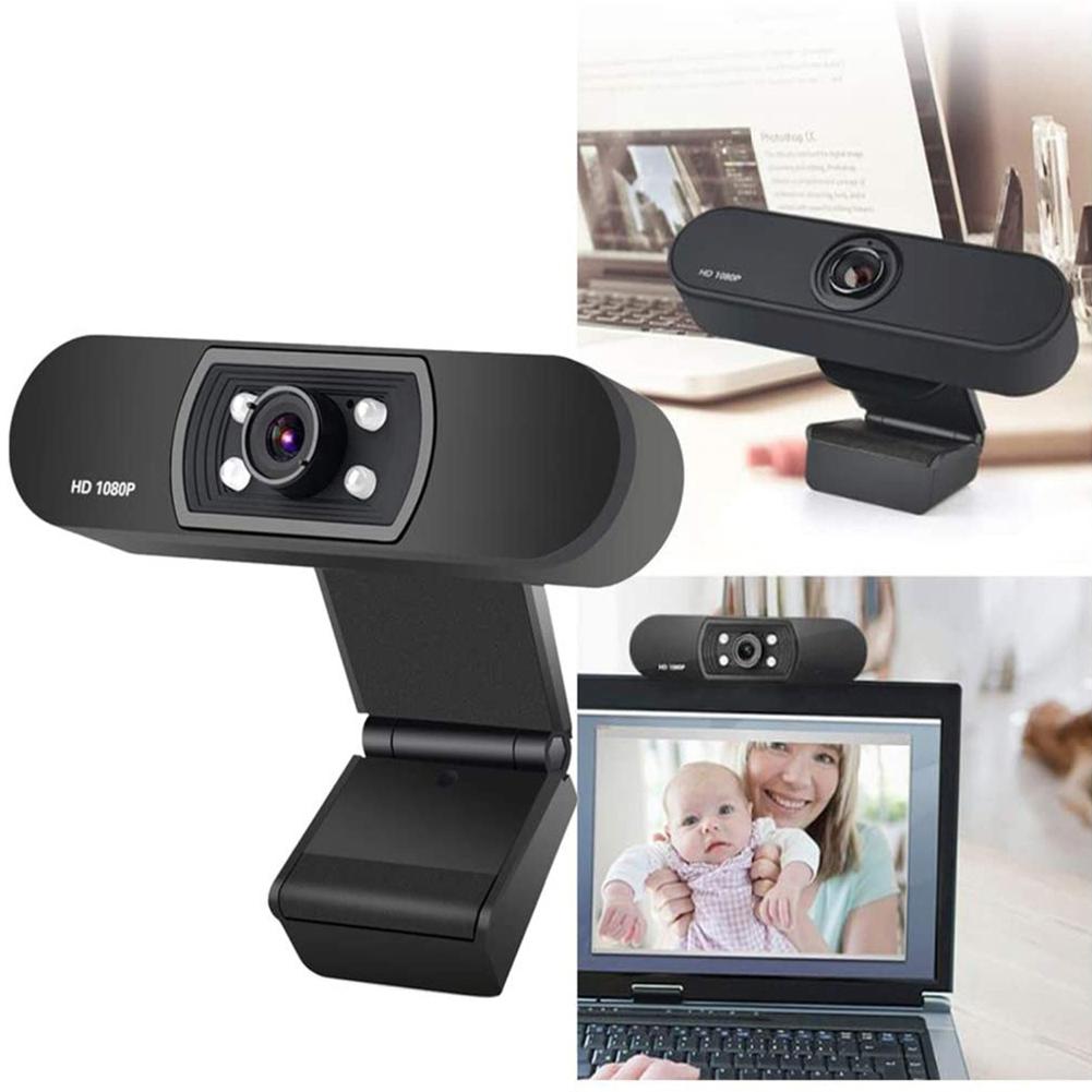 TZ Máy ảnh máy tính Webcam HD 1080P với Micrô HD tích hợp 1920 x 1080p WebCam USB Plug Play cho Máy tính xách tay PC | BigBuy360 - bigbuy360.vn