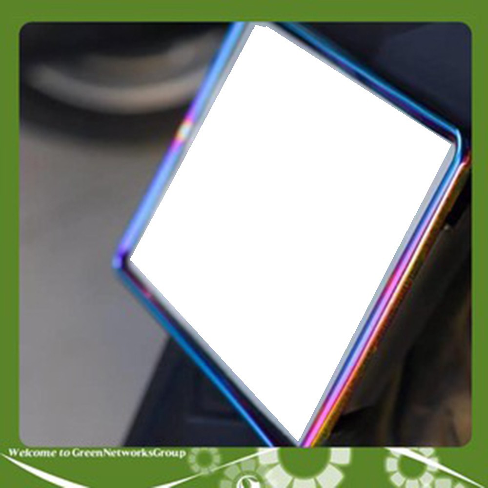 Khung biển số titan xi vàng mica GreenNetworks