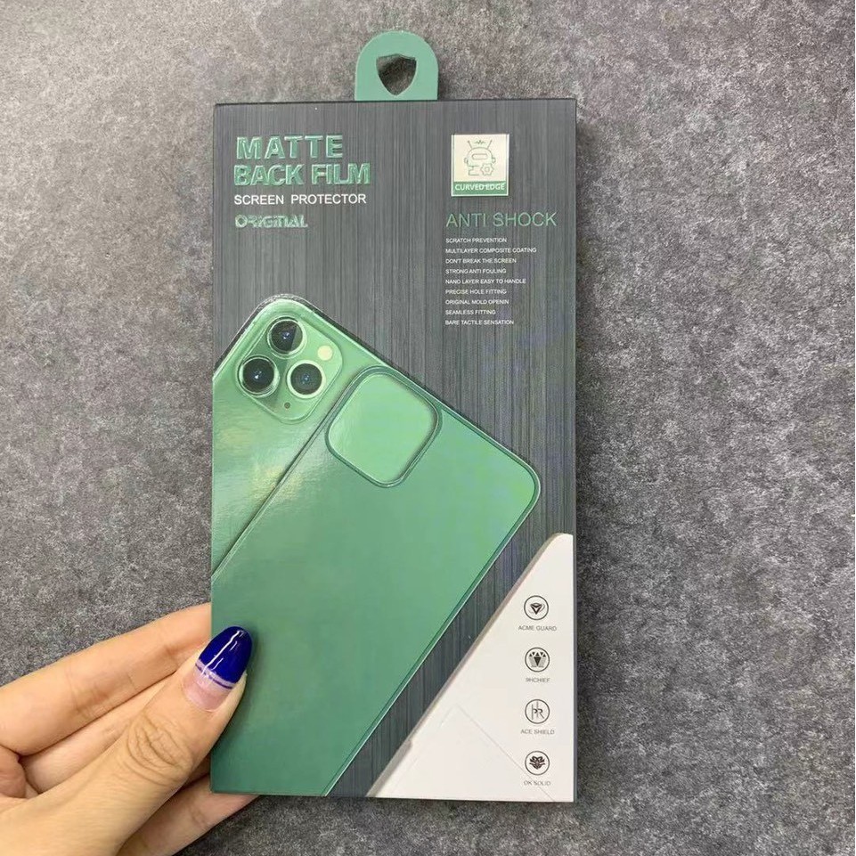 Miếng Dán Lưng Sau Siêu Mỏng Dùng Thay Ốp Lưng Cho iPhone 11 Pro/11 Pro Max | BigBuy360 - bigbuy360.vn