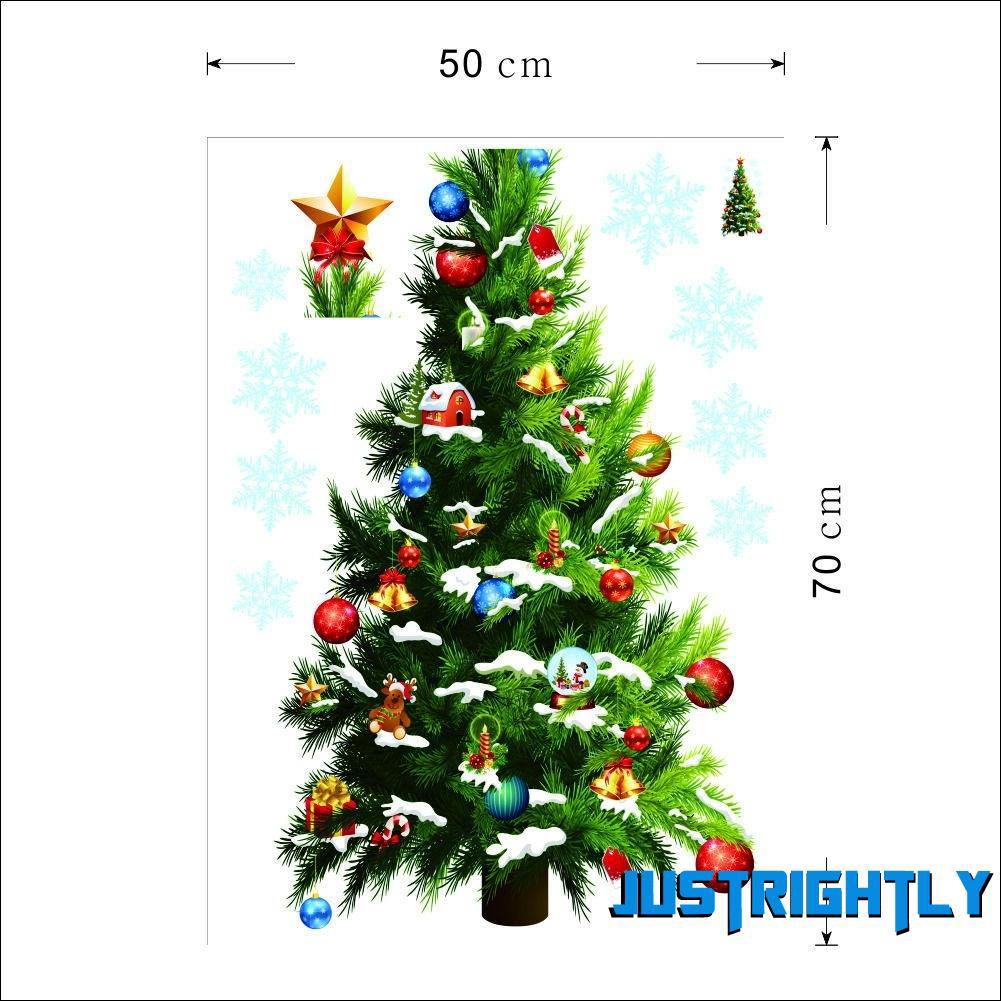 Decal Dán Tường Hình Cây Thông Noel