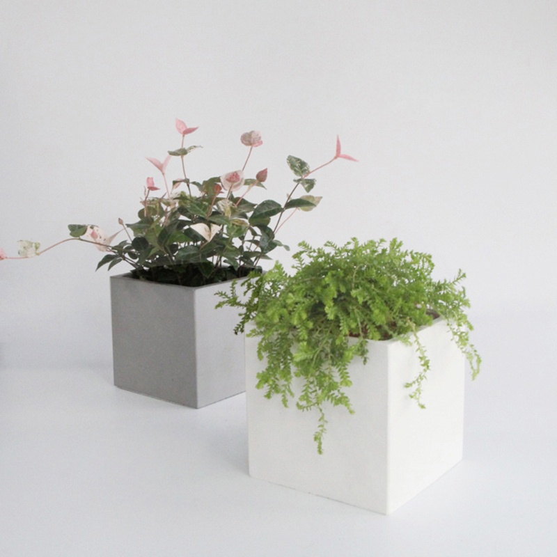 Khuôn Silicone Làm Chậu Hoa 4 inch Tại Nhà