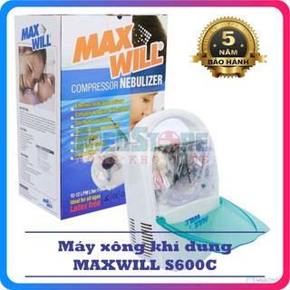 Máy xông mũi họng Maxwill S600C Máy xông khí dung nén khí