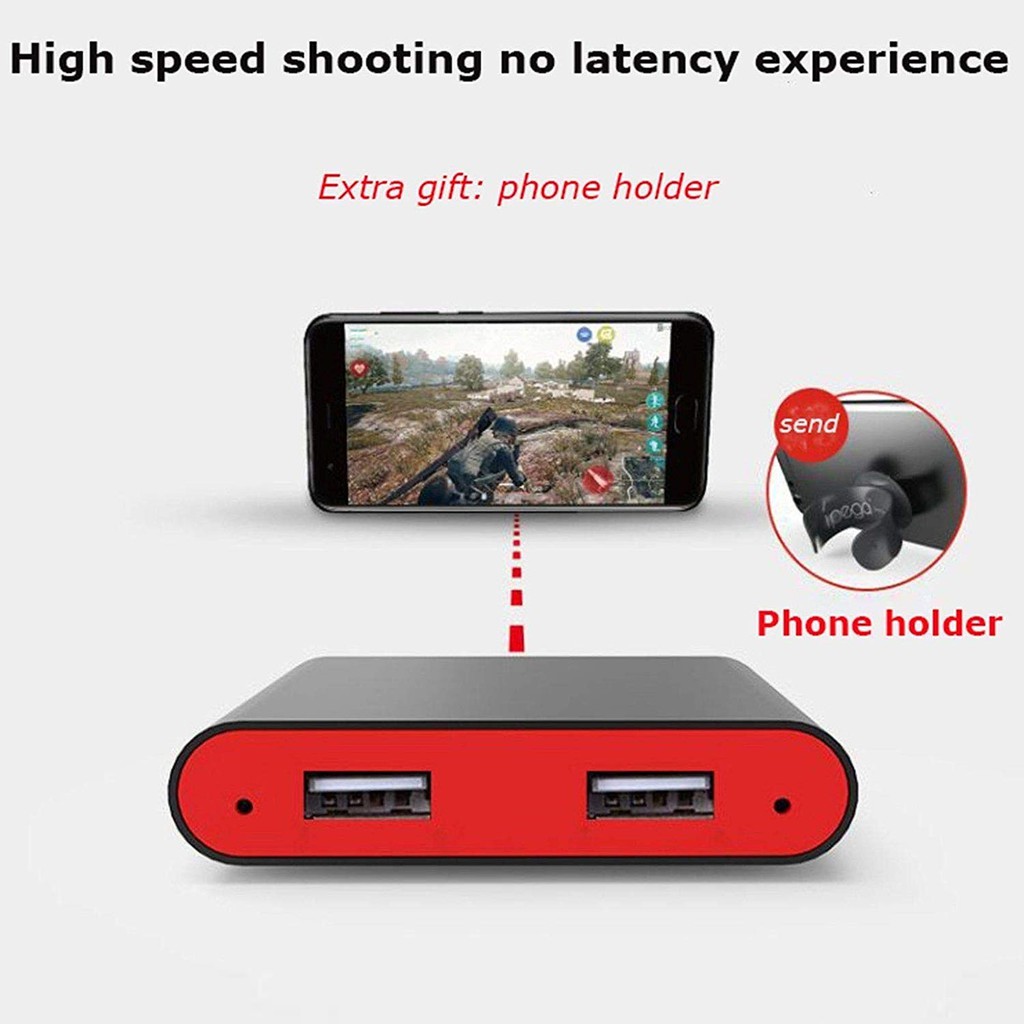 Thiết bị kết nối phím chuột với điện điện thoại qua Bluetooth - IPega 9116