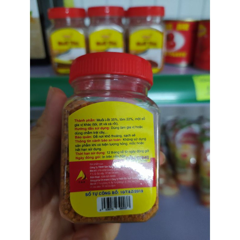 Muối tôm tây ninh Mikiri 80g