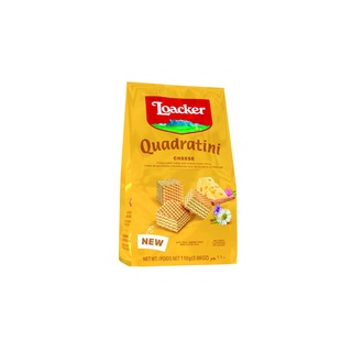 Bánh xốp Loacker Quadratini gói 125gr