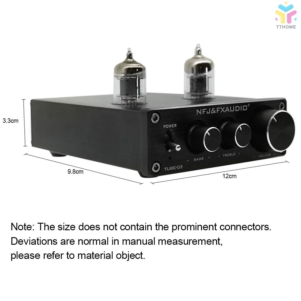 Âm li T&T FX-AUDIO TUBE-03 âm thanh nổi mini 6K4 chuyên dụng