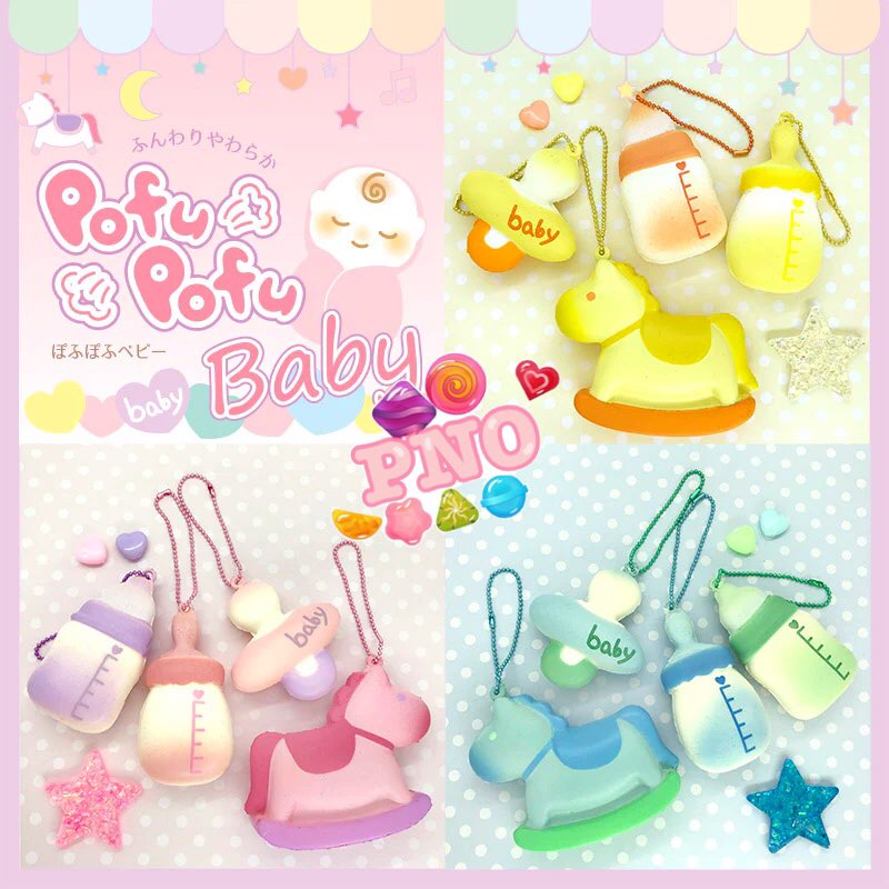 Squishy Mini Các Loại - chính hãng Nhật