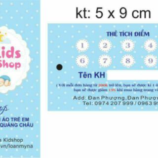 In tag giấy số lượng 500 chiếc