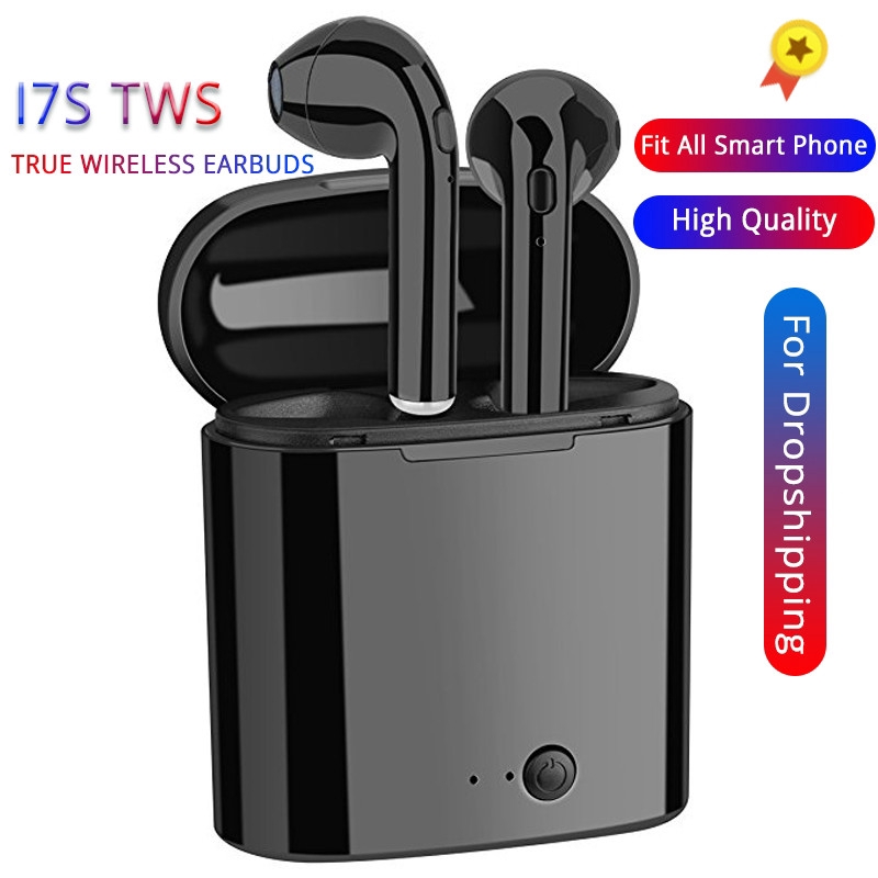 Set tai nghe không dây I7s TWS kết nối bluetooth có sẵn hộp sạc | BigBuy360 - bigbuy360.vn