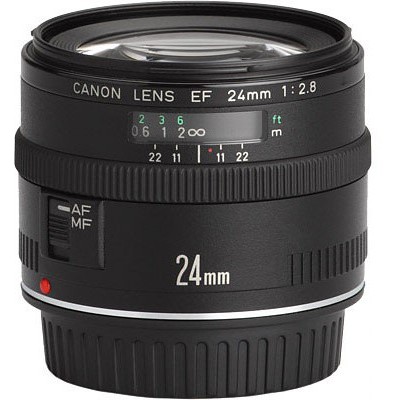 Ống kính Canon EF 24mm f2.8 mới 95%