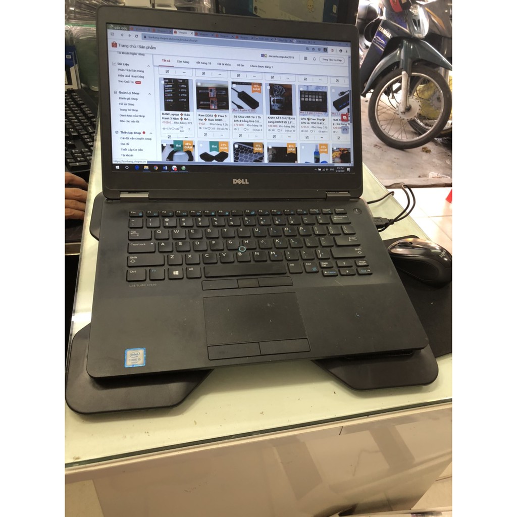 Đế Tản Nhiệt Laptop Cooling Pad 12inch -&gt;15inch - 1 Fan - Nhôm Cứng Cáp- Giá Siêu Rẻ