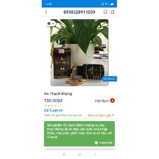 ✅ AN THẠCH KHANG 👍[Freeship] ❤️ – Đánh tan Sỏi Thận, Sỏi Mật [chính hạng]