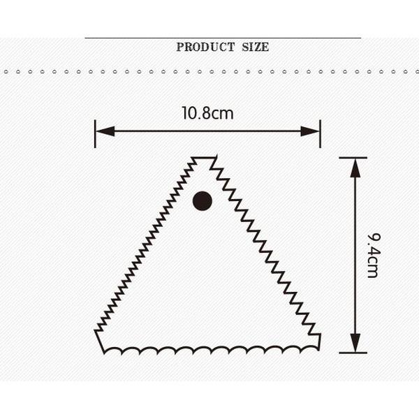 Miếng tạo vân bánh nhựa hình tam giác