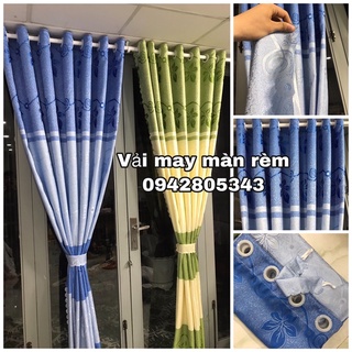 vải gấm thô may rèm màn (vải chưa may)