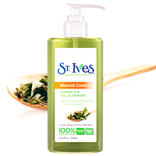 Sữa rửa mặt St Ives trà xanh gel