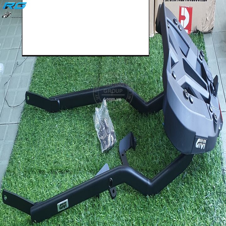 Baga Givi  Givi Exciter 155 HRX Có Đế Gắn Thùng Và Đèn Hậu Stop Chịu Lực Cao chính hãng
