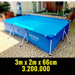 Bể bơi khung kim loại Bestway 56404 chính hãng miễn phí vận chuyển BBKKL
