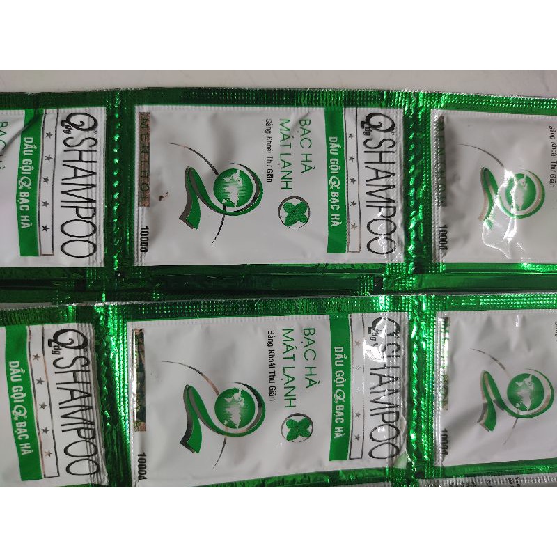 100 Gói Dầu Gội Bạc Hà Giá Sỉ Dành Cho Nhà Nghỉ, Khách Sạn