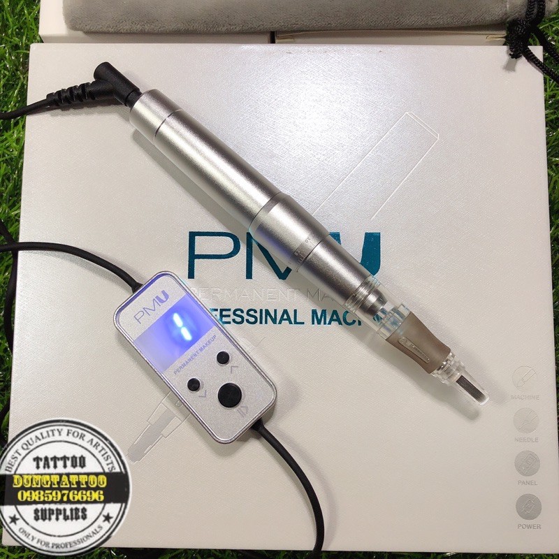 Máy Phun Xăm Kĩ Thuật Số PMU sử dụng kim lò xo điêu khắc phun môi phun mày đi sợi