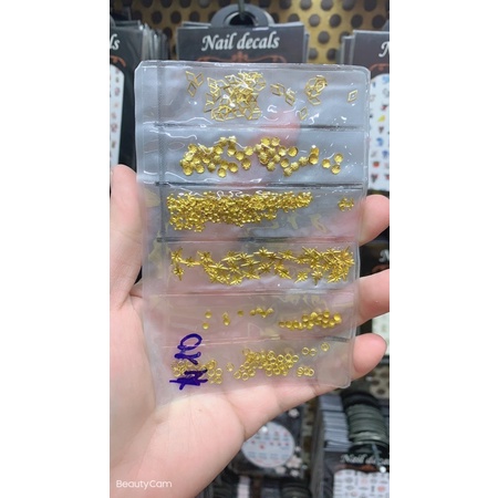 Charm kim loại rẻ bèo 1 set 6 kiểu