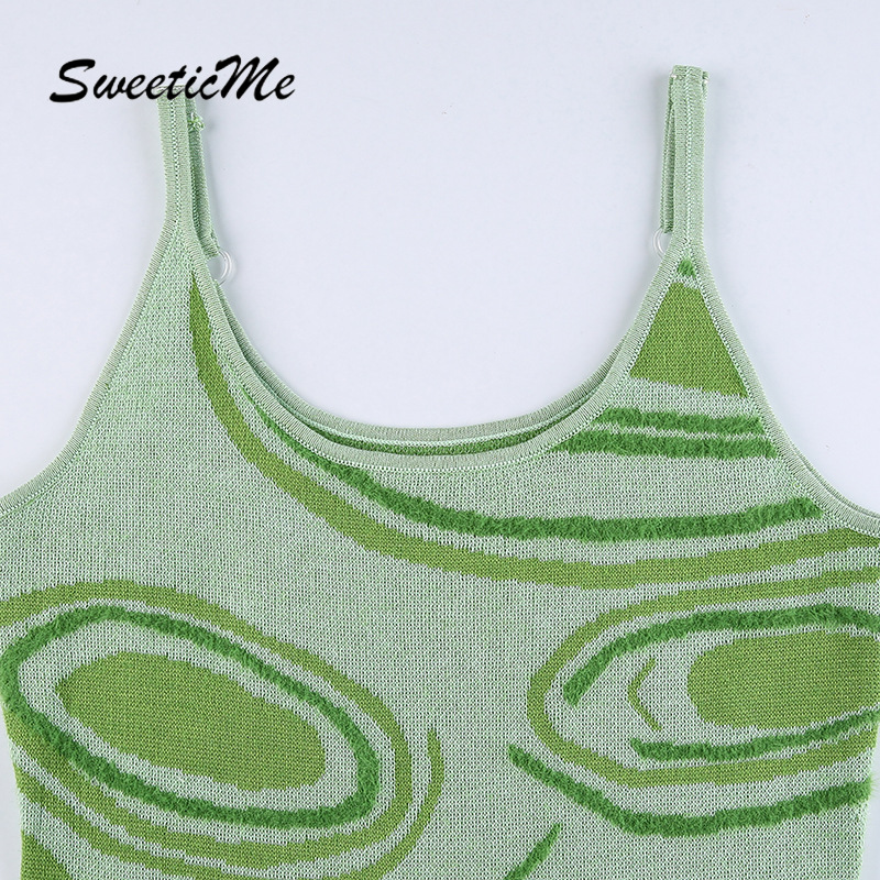 Women's 2021 Sexy Halter Hollow Swirl Wool Contrast Backless Slim Sling Dress | BigBuy360 - bigbuy360.vn