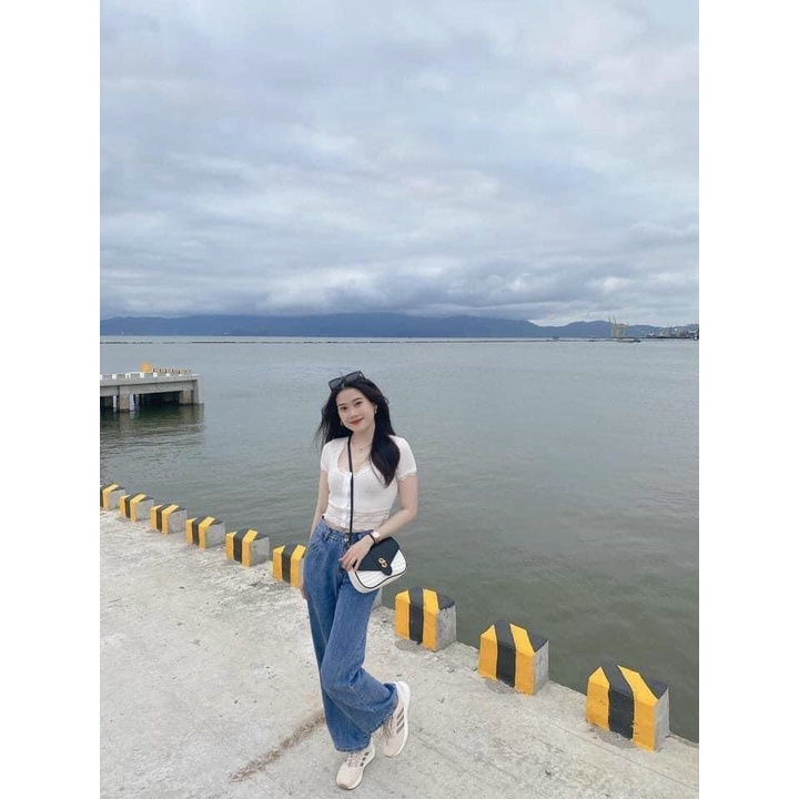 [SALE] Túi đeo chéo xương cá size 21cm cực xinh