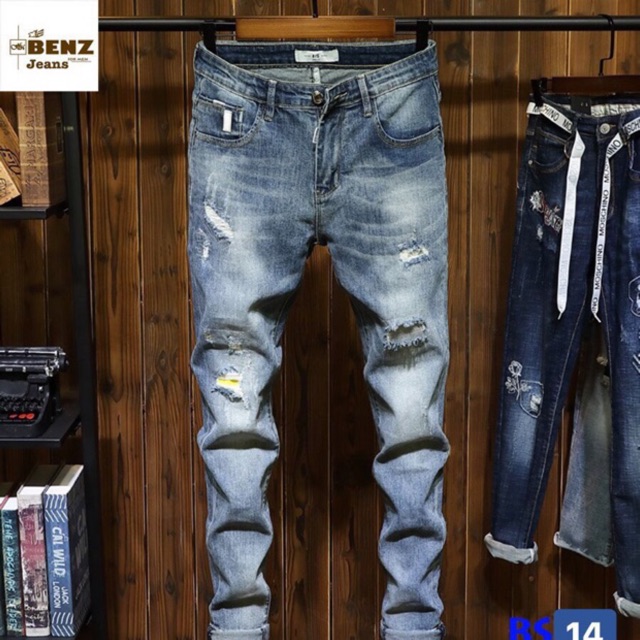Quần jean nam rách phong cách hàn quốc trẻ trung năng động TCS 29