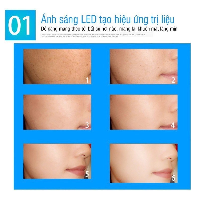 Mặt Nạ Ánh Sáng Sinh Học 7 Màu