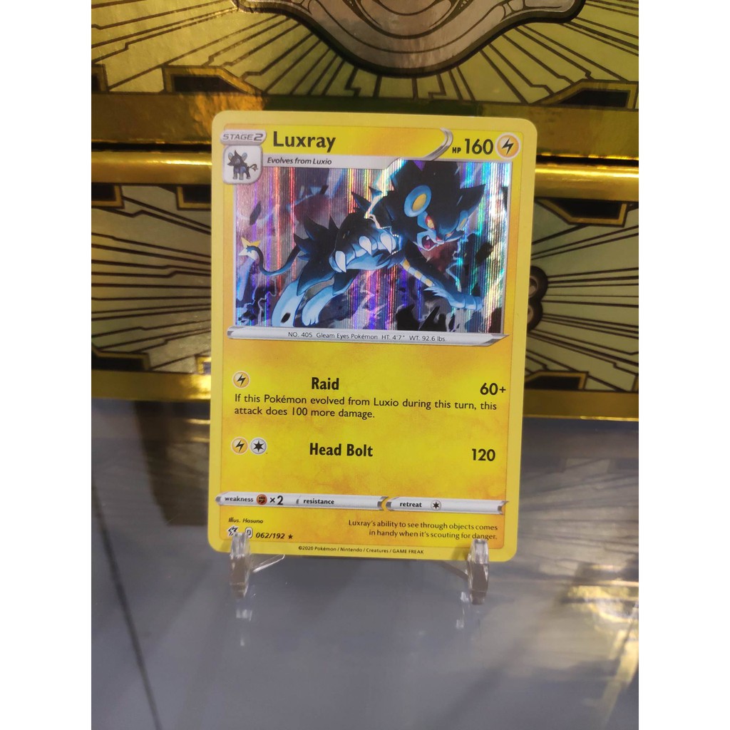 [ Dưa Hấu Yugioh ] Lá bài thẻ bài Pokemon Luxray