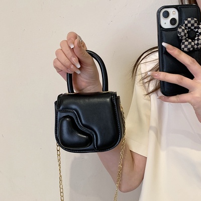 Túi Đeo Chéo Dây Xích Thiết Kế Nhỏ Nhắn Xinh Xắn Thời Trang