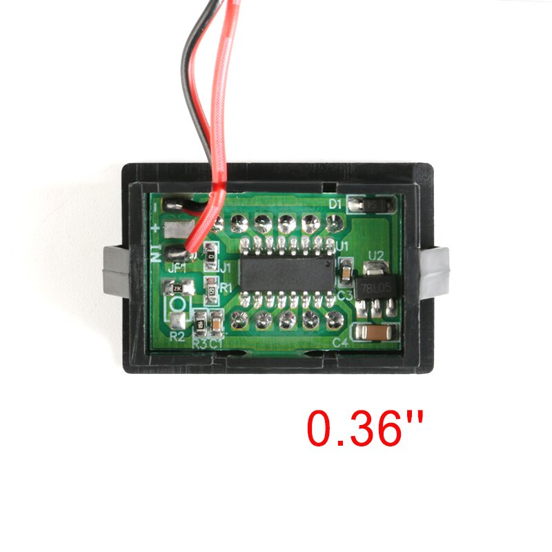 Vôn Kế Điện Tử Mini DC 4.5V Sang 30V 120V