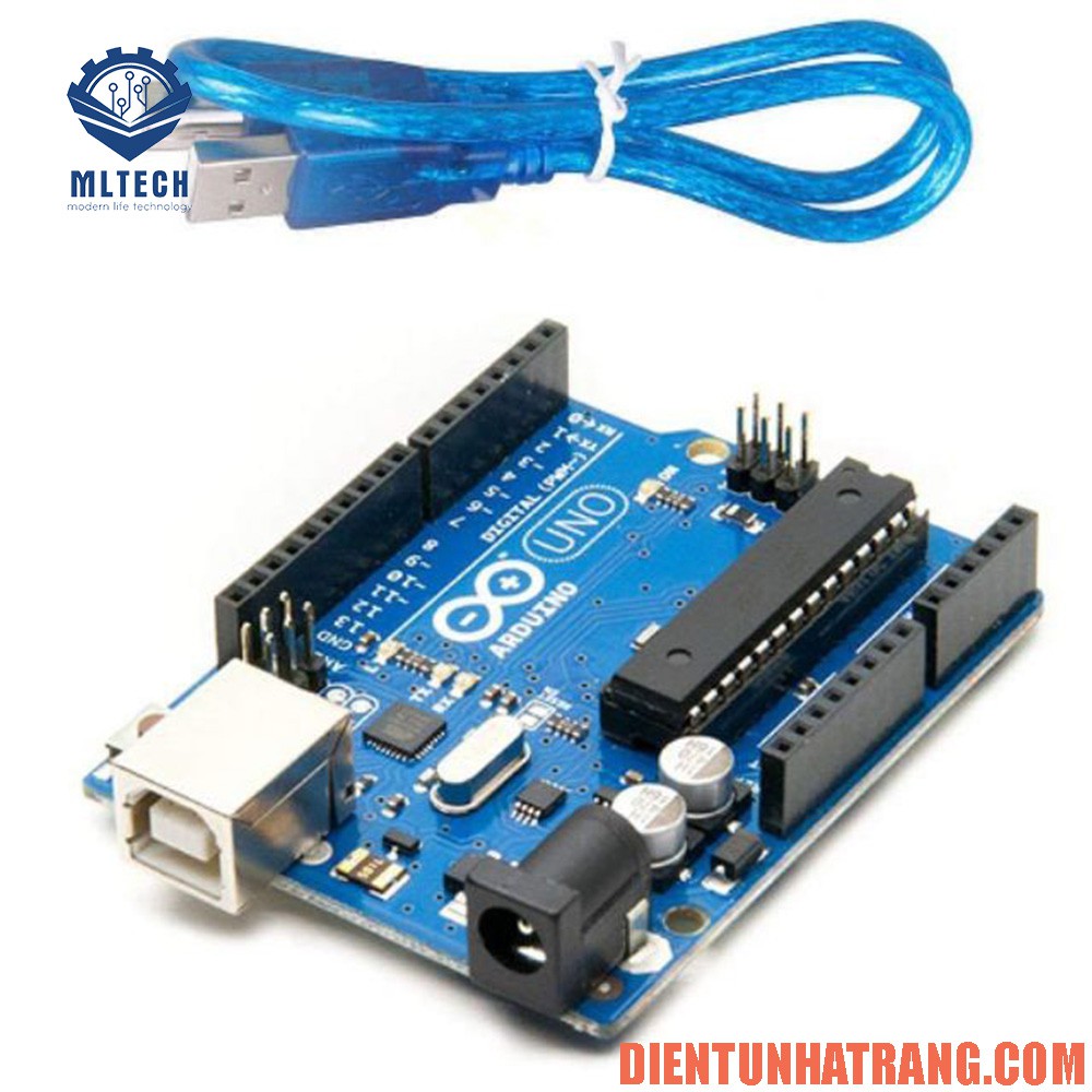 Arduino UNO R3 DIP kèm cáp nạp