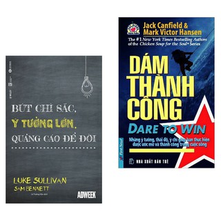 Sách - Combo Bút Chì Sắt Ý Tưởng Lớn , Quảng Cáo Để Đời + Dám Thành Công