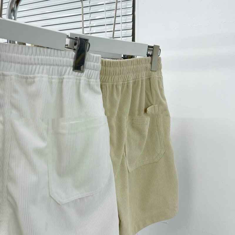 QUẦN SHORT NHUNG TĂM 4 MÀU UNISEX FROM NAM VÀ NỮ