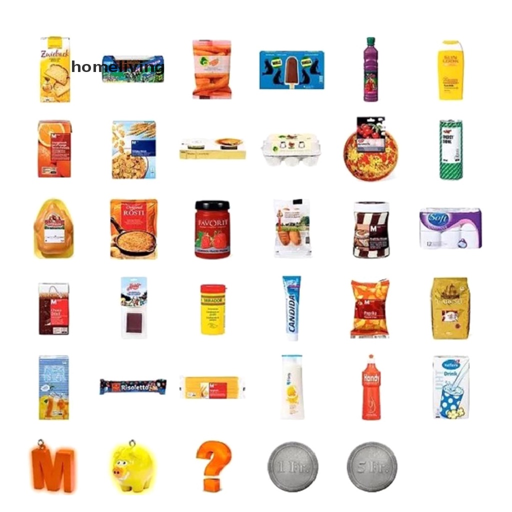 Mô Hình Đồ Chơi Siêu Thị Đức Mini Tỉ Lệ 1: 6