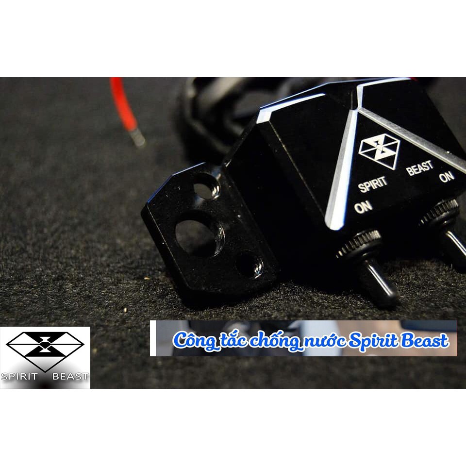 Công tắc đèn trợ sáng CNC - Spirit beast- chính hãng